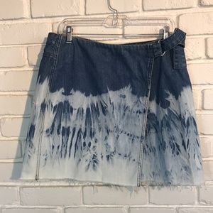 Dr. Denim Daly Denim Skirt Bleach Blue